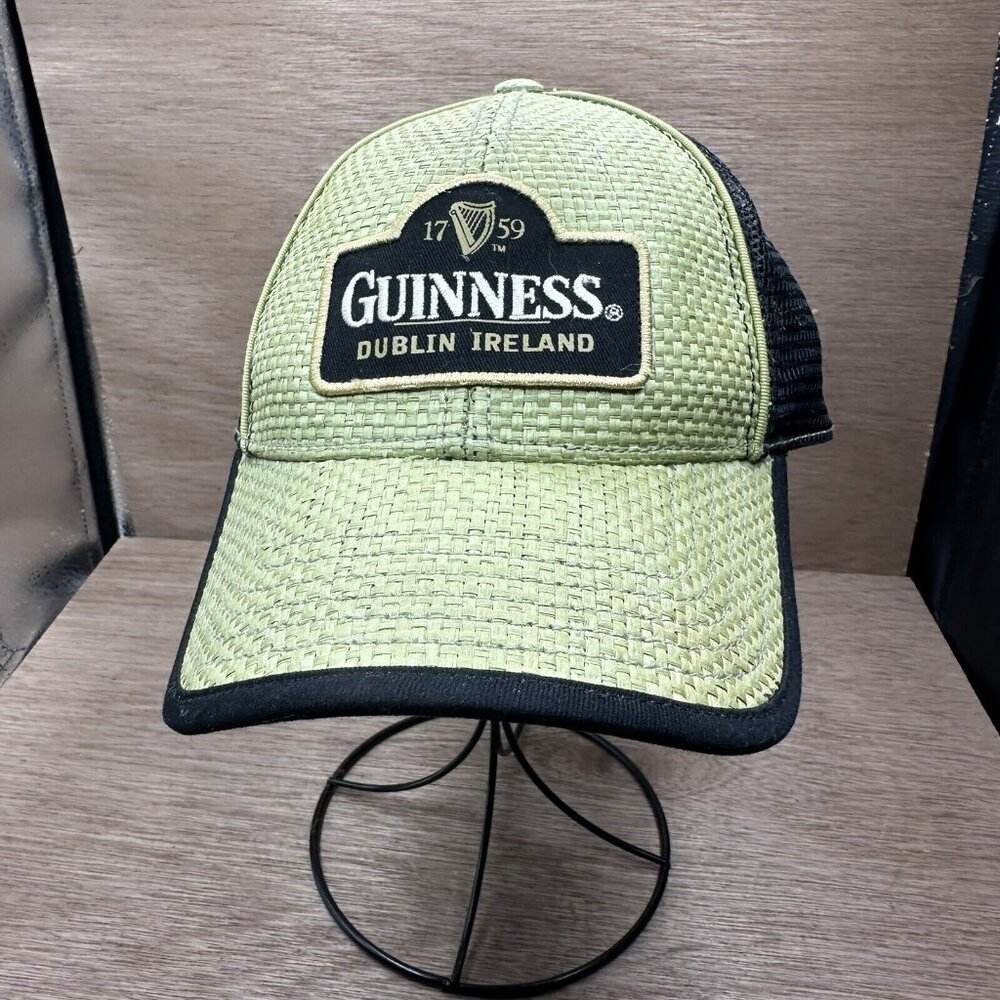 Guinness Bio Domes Baseball Hat Adult One Size Fits Most Adjustable green Cap